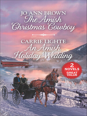 cover image of The Amish Christmas Cowboy ; An Amish Holiday Wedding